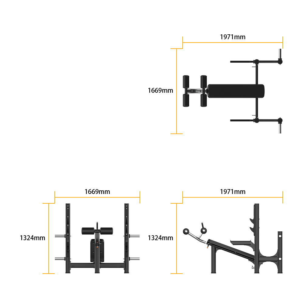 Decline Olympic Bench thumbnail 3