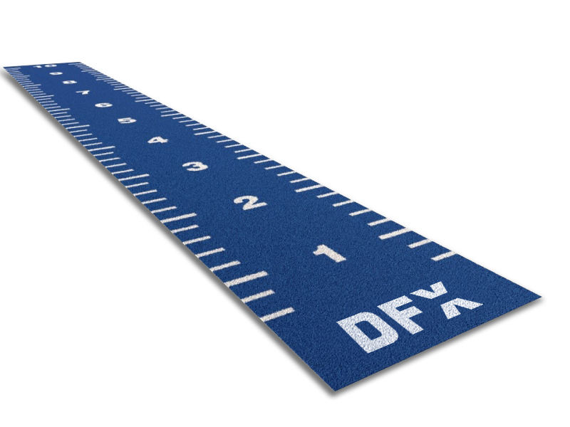 DFX Sprint Track Blue 10 × 2 m - Afbeelding 1