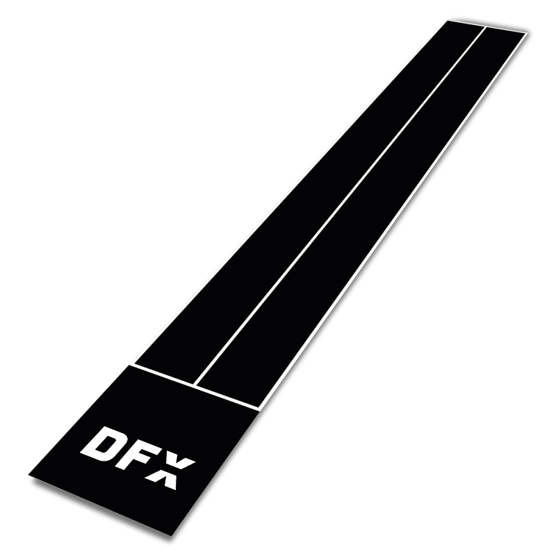 DFX Dual Lane Sprint Track 12,5 × 2 m - Afbeelding 1