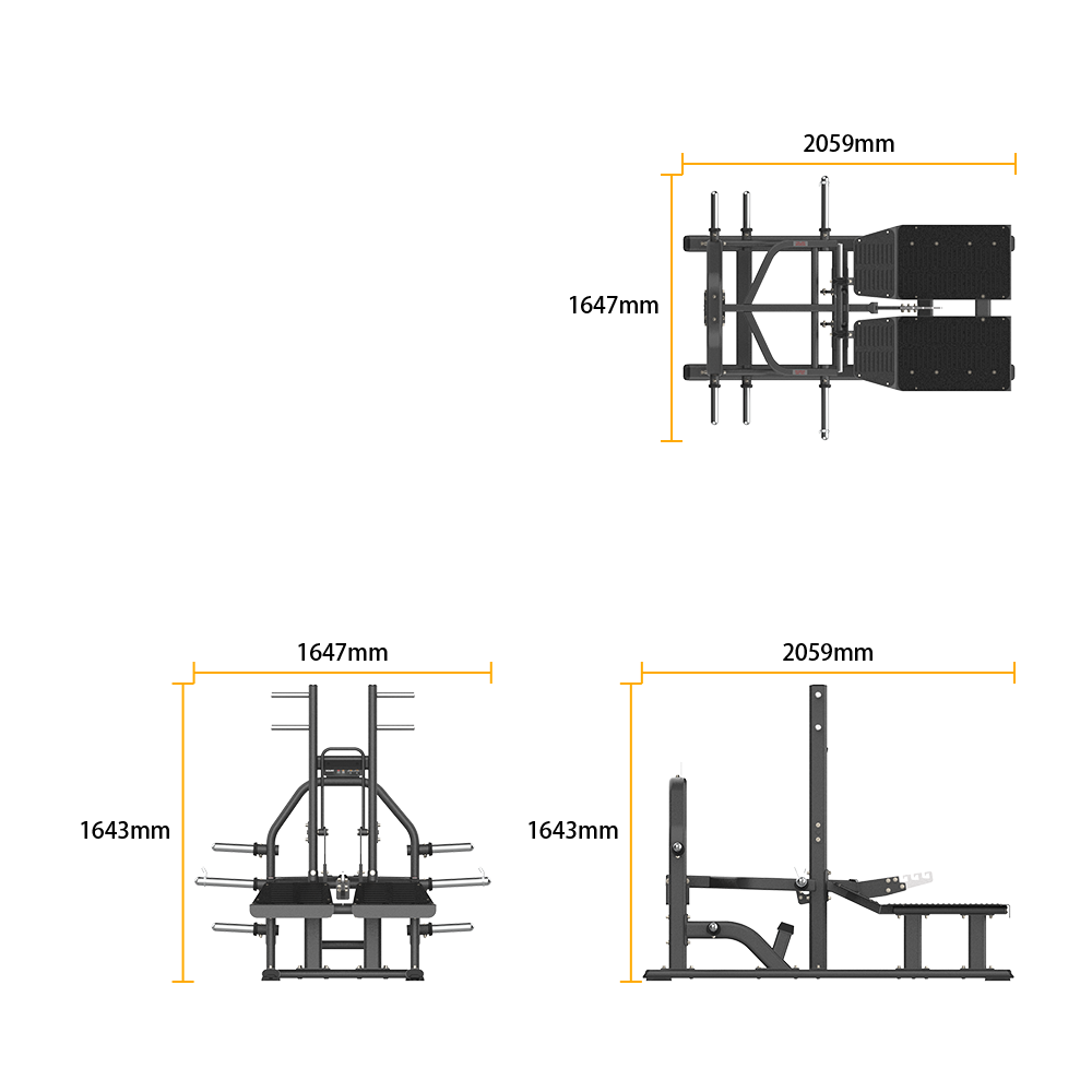 RB Series Belt Squat - Thumbnail 4