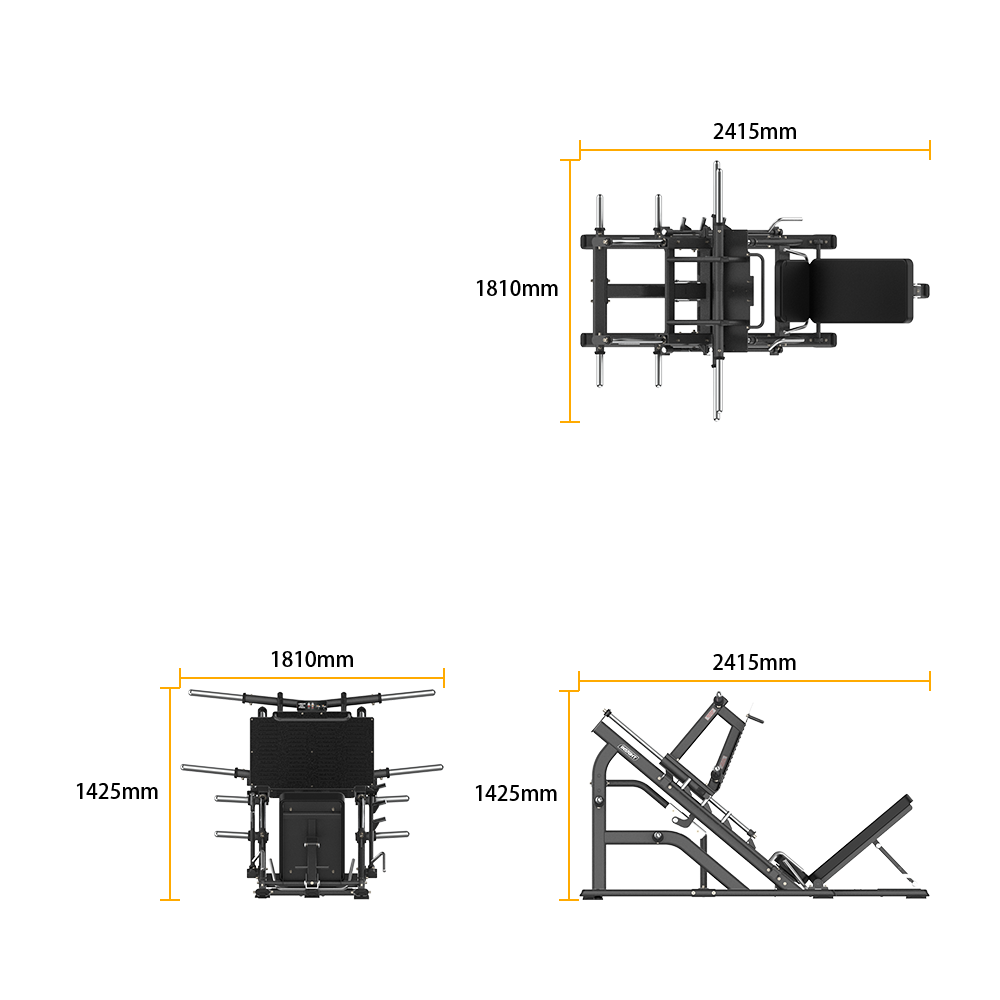 RB Series Linear Legpress - Thumbnail 4
