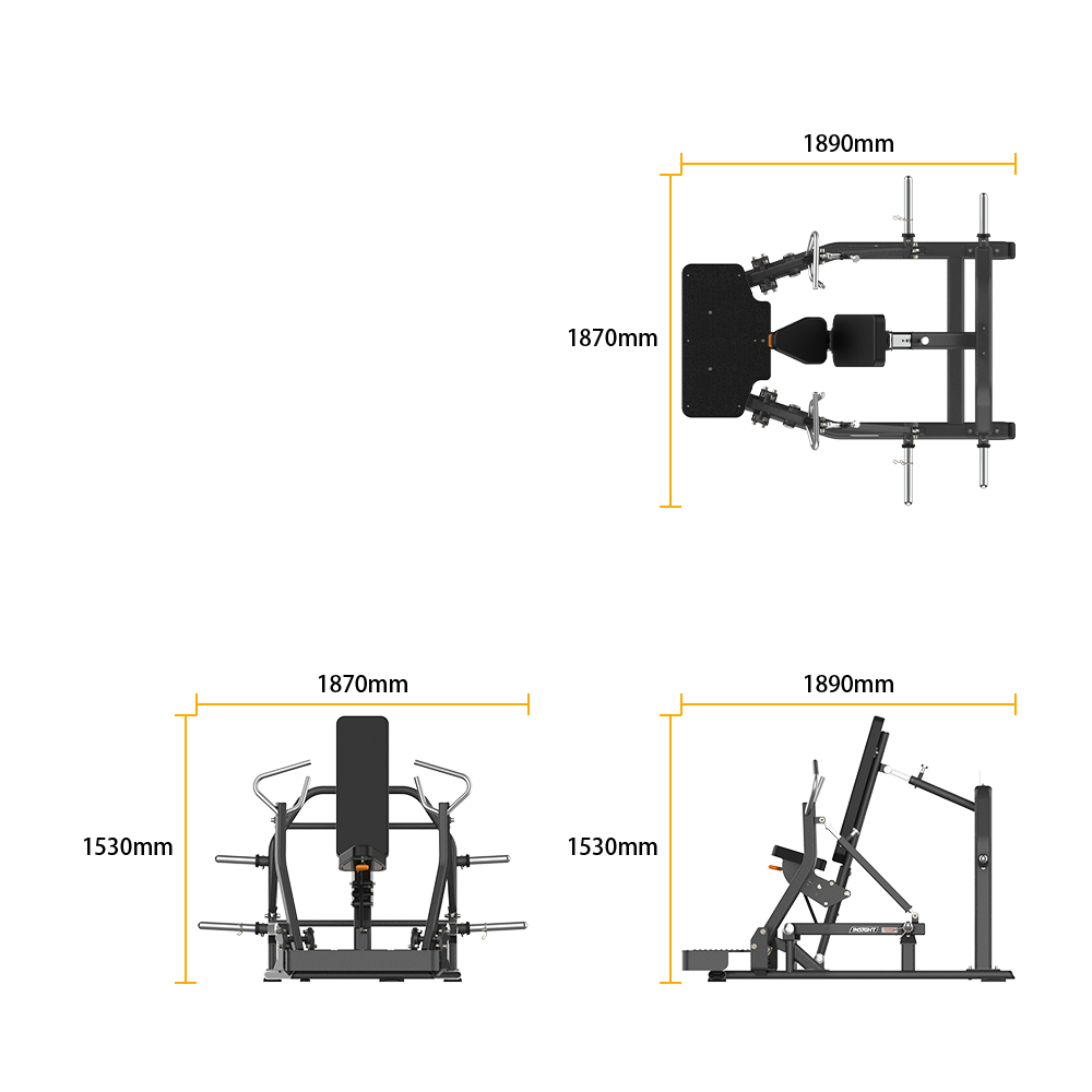 RB Series Seated Chestpress - Thumbnail 4