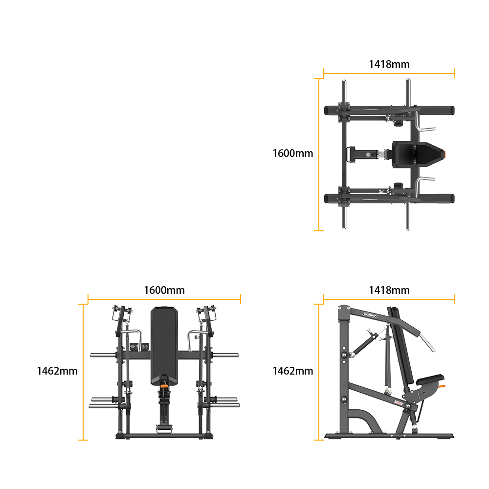 RB Series Seated Shoulder Press - Thumbnail 3