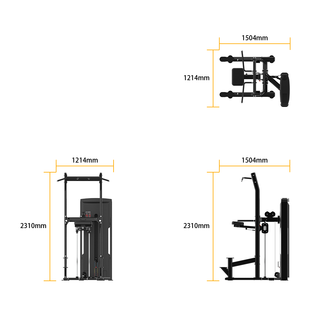 SB50 Series Assisted Chin Dip v2 - Thumbnail 4