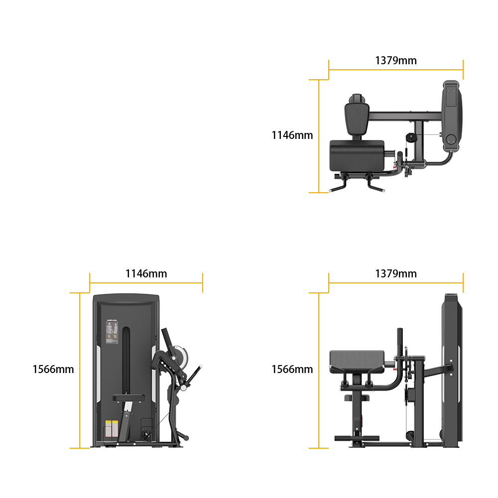 SB50 Series Biceps / Triceps Combi - Thumbnail 4