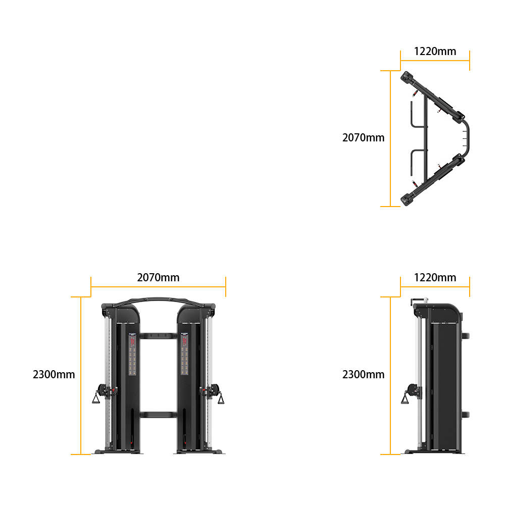 SB50 Series Dual Adjustable Pulley - Thumbnail 2