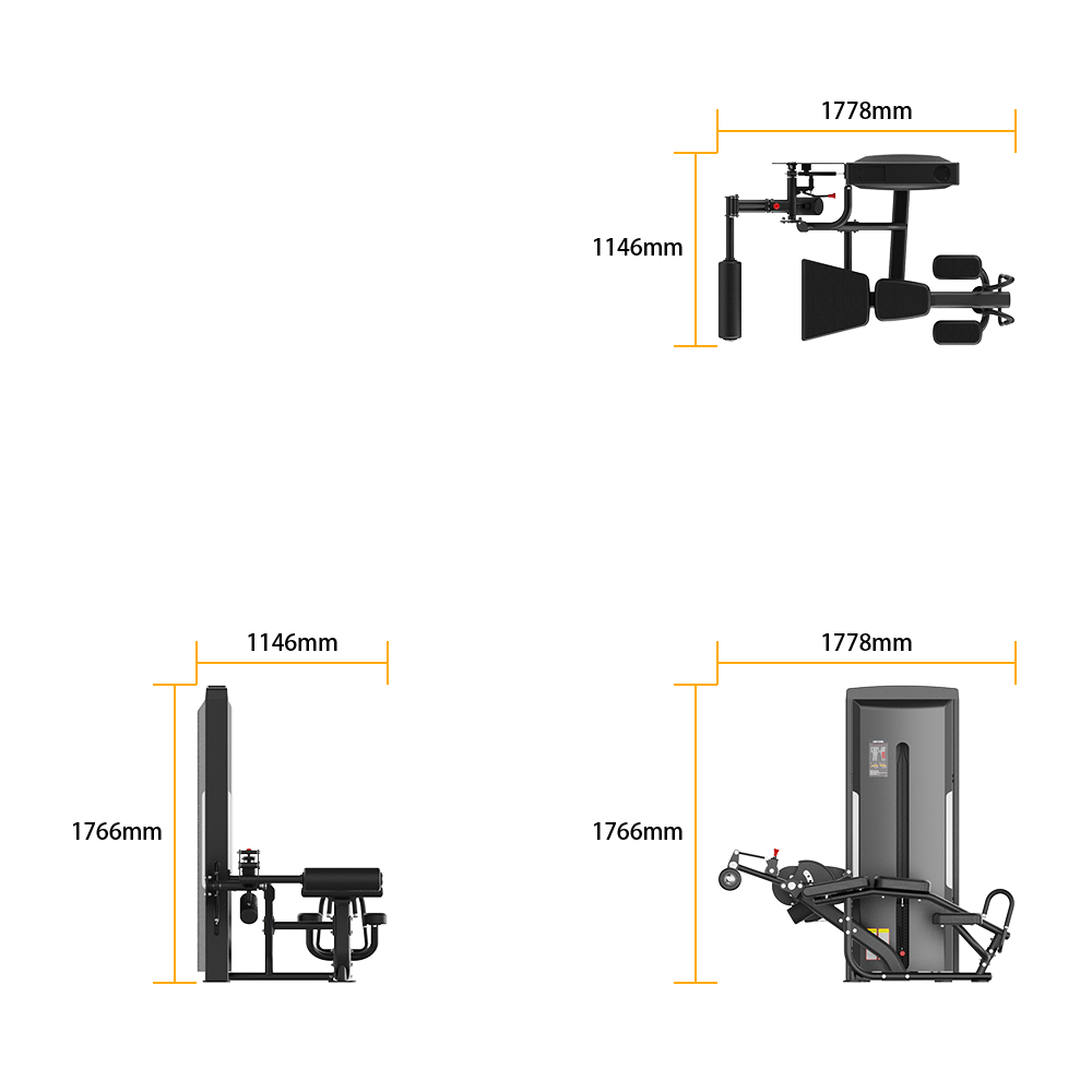 SB50 Series Prone Legcurl - Thumbnail 2