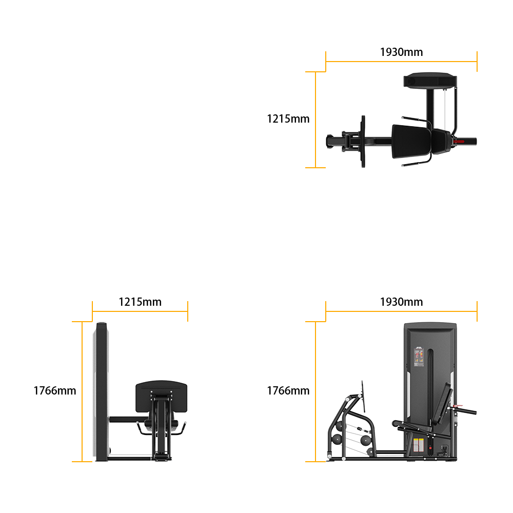 SB50 Series Seated Legpress - Thumbnail 3